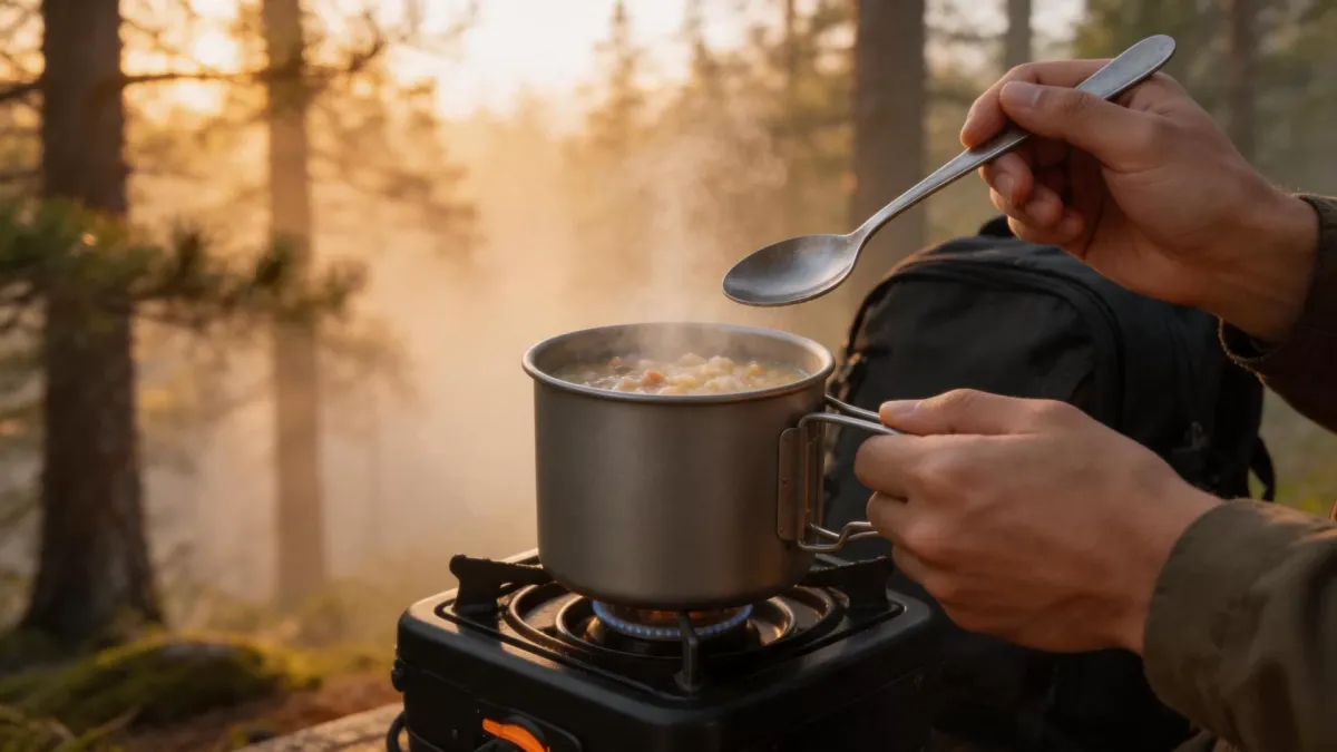 How to Cook With a Titanium Cup Without Burning Your Food